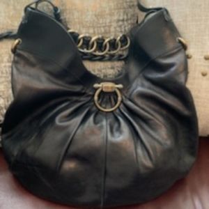 Salvatore Ferragamo Gathered Hobo